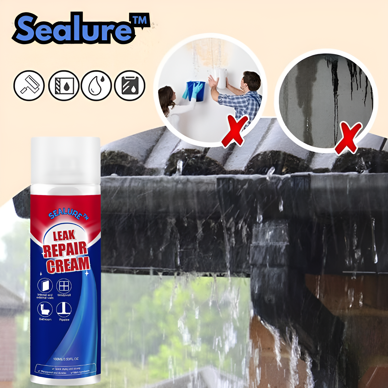 SeaLure | Waterproof leak repair spray