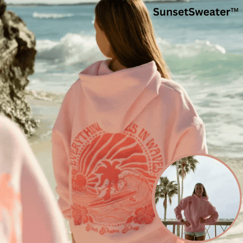SunsetSweater™ | Hoodie with sunset print