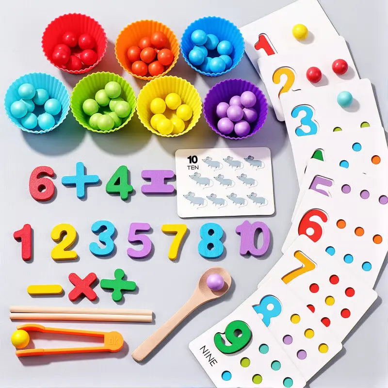 CountJoy™ | Montessori Math Set — Build math confidence through play