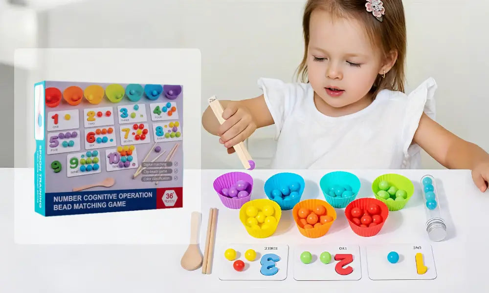 CountJoy™ | Montessori Math Set — Build math confidence through play