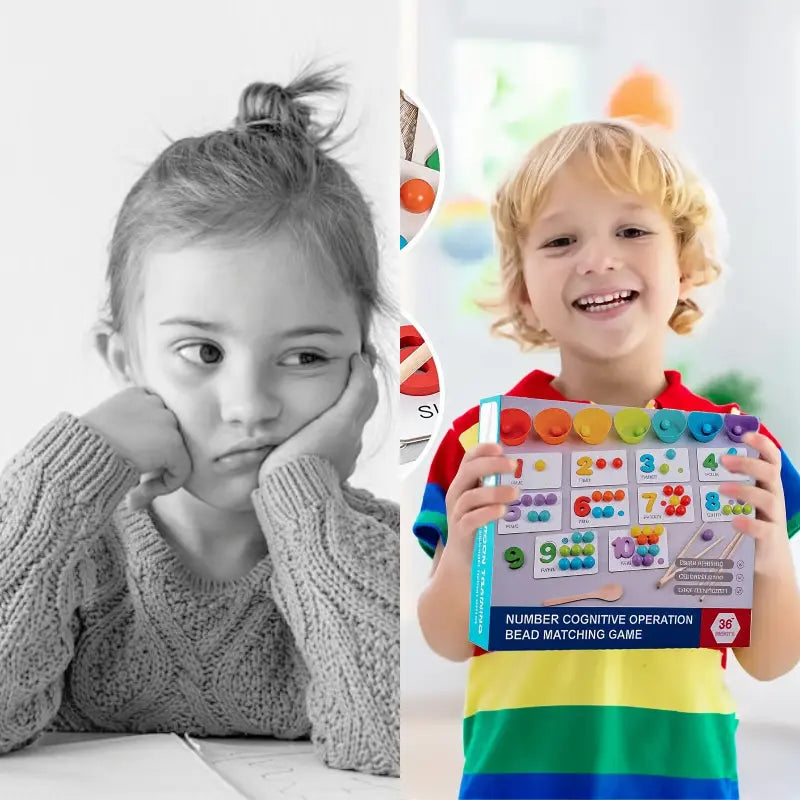 CountJoy™ | Montessori Math Set — Build math confidence through play