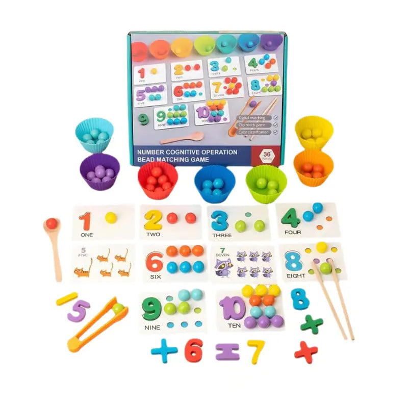 CountJoy™ | Montessori Math Set — Build math confidence through play