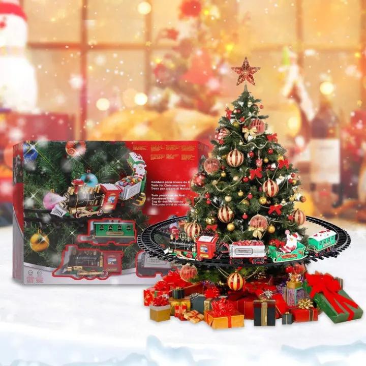 SantaRail™ | Nostalgic Christmas train for the Christmas tree – with music and lights
