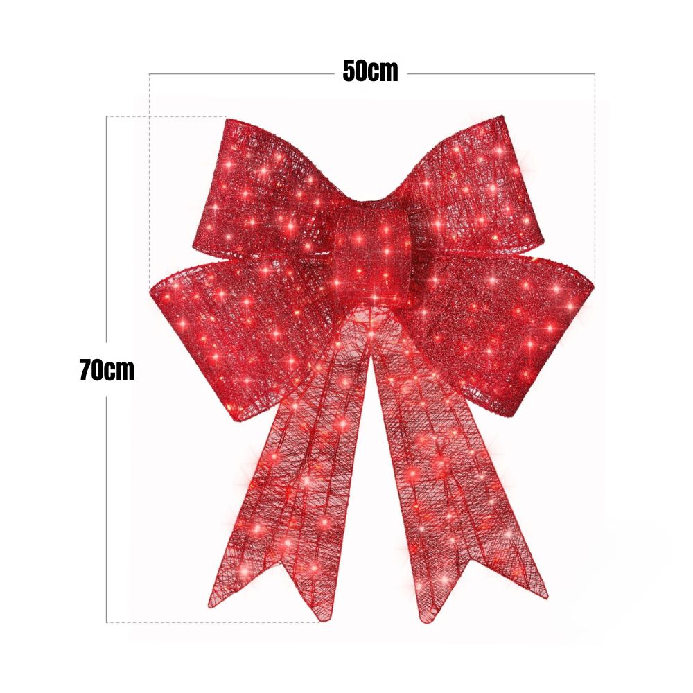 LumiBow™ | XXL illuminated Christmas bow — Make your family Christmas unforgettable