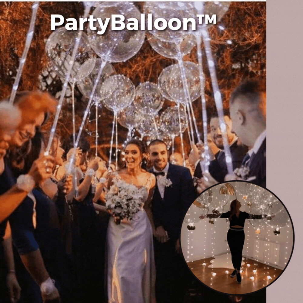 PartyBalloon | Reusable LED balloons