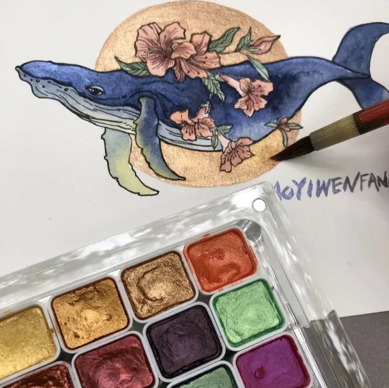 GlowMax™ | Watercolor Paint Set