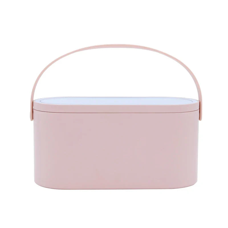 GlamBox | The Makeup Mirror with LED Lighting for On-the-Go Beauty