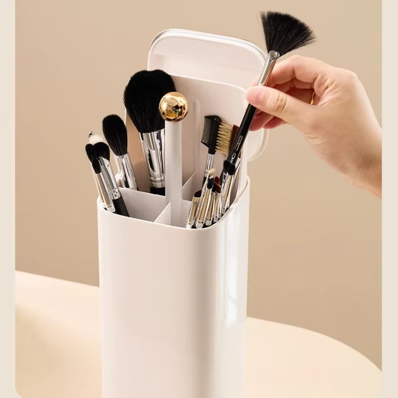 GlamLift™ | Automatic Makeup Brush Organizer