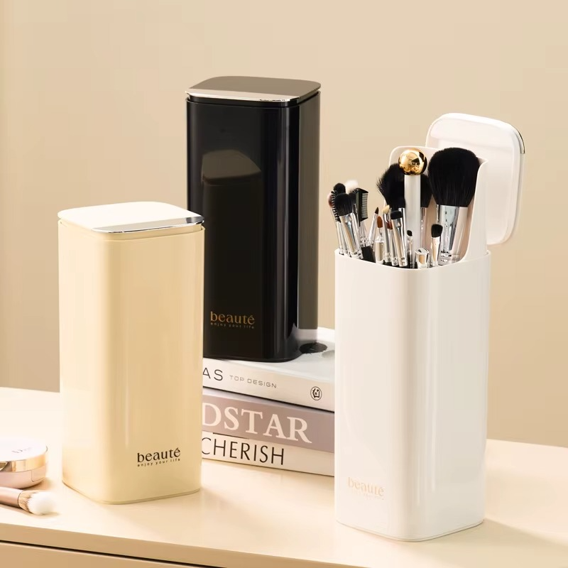 GlamLift™ | Automatic Makeup Brush Organizer