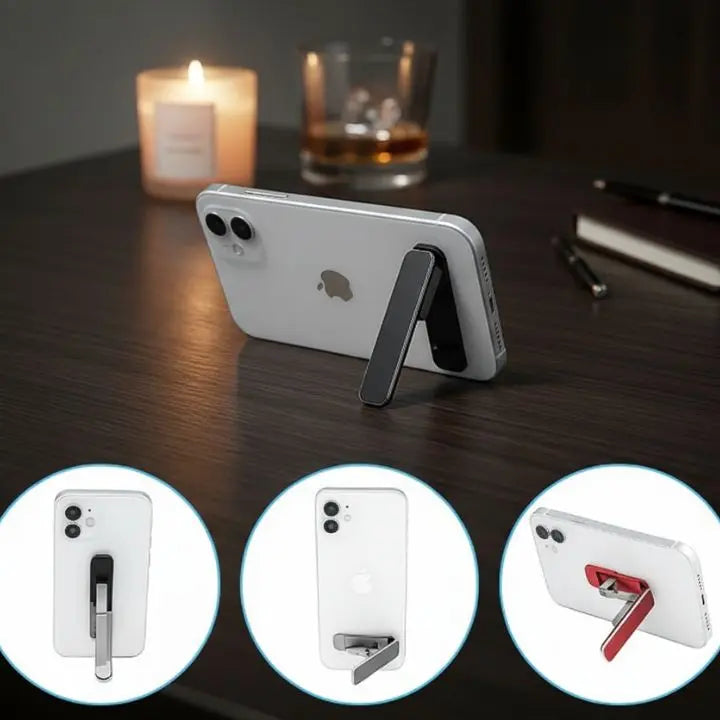 FlexStand™ | Slim, adhesive cell phone holder for easy hands-free operation
