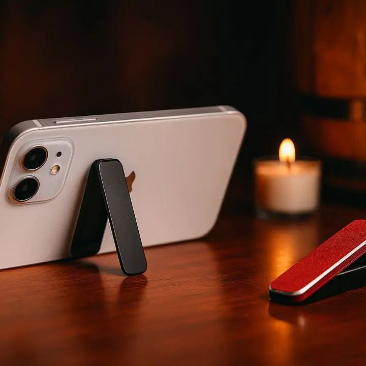 FlexStand™ | Slim, adhesive cell phone holder for easy hands-free operation