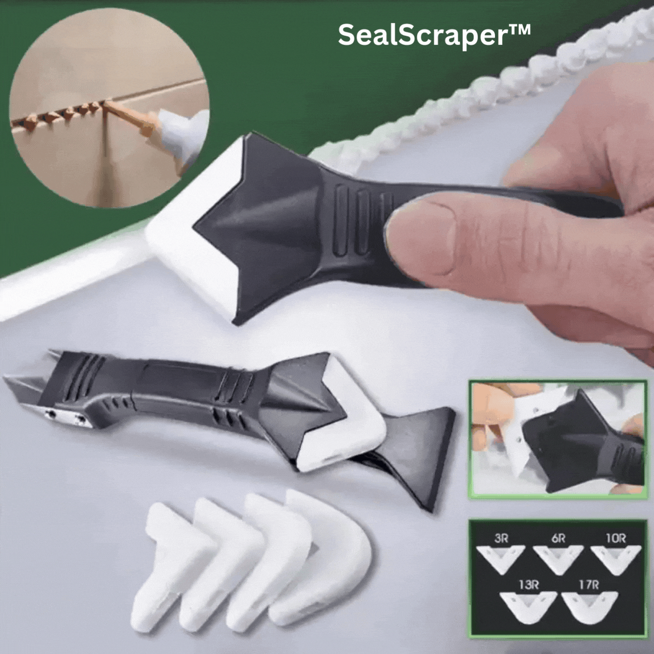 1+1 Free | SealScraper™ | Precision Surface Cleaner