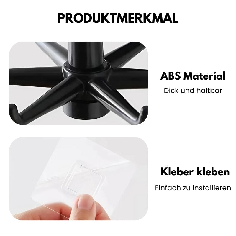 TwistHanger™ | Versatile 360° rotating hook rack