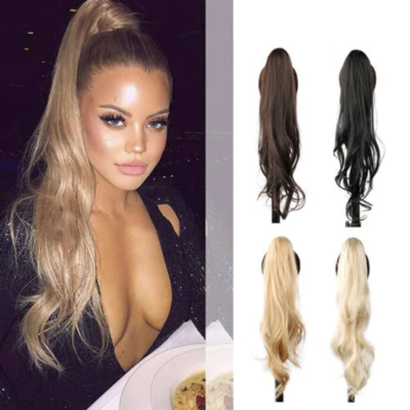 Leah™ | Double style ponytail for a full