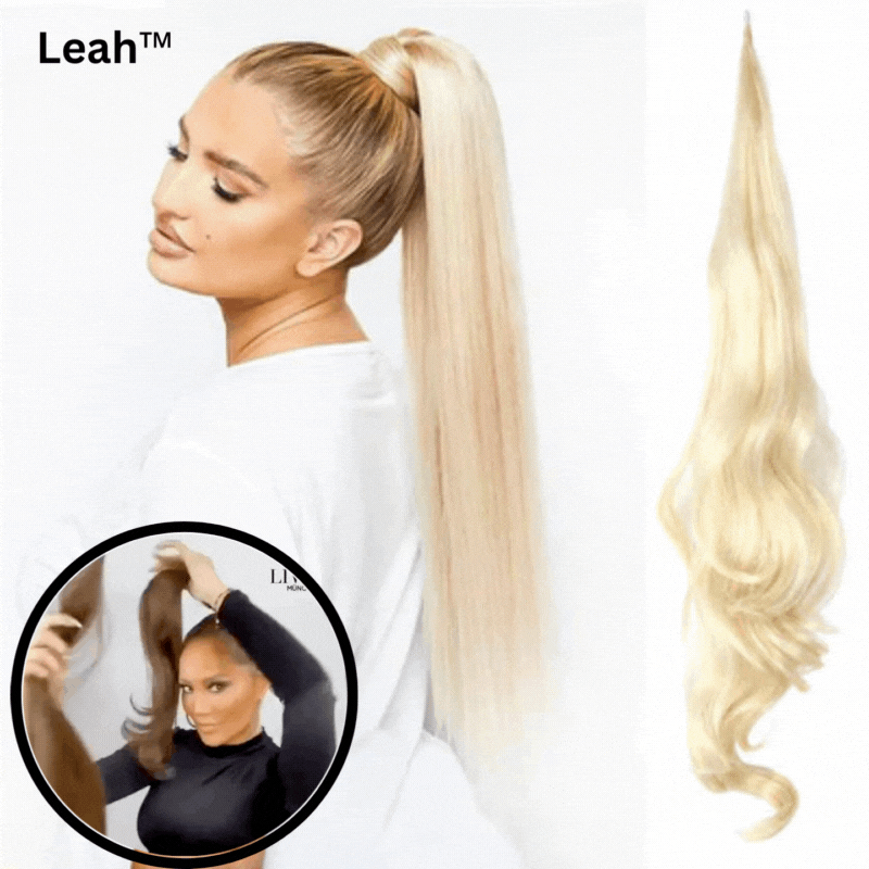 Leah™ | Double style ponytail for a full