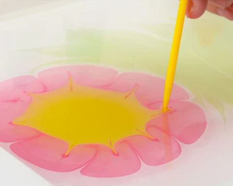 50% OFF | ColoraFlow™ | Creative water marbling kit for children and adults | Safe, stain-free, and easy to use