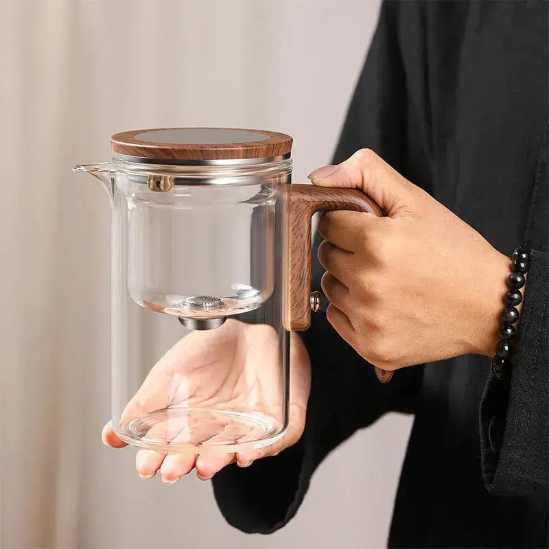 TeaHarmony™ | Borosilicate glass teapot — Elegant preparation of creative tea blends