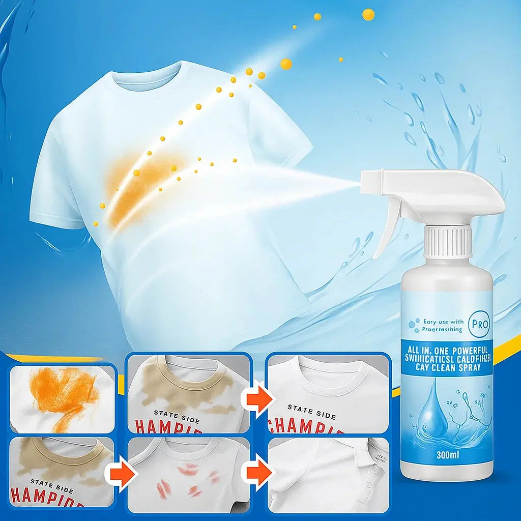 1+1 Free | CleanSpray™ | Dry spray for stain removal - Gentle & effective
