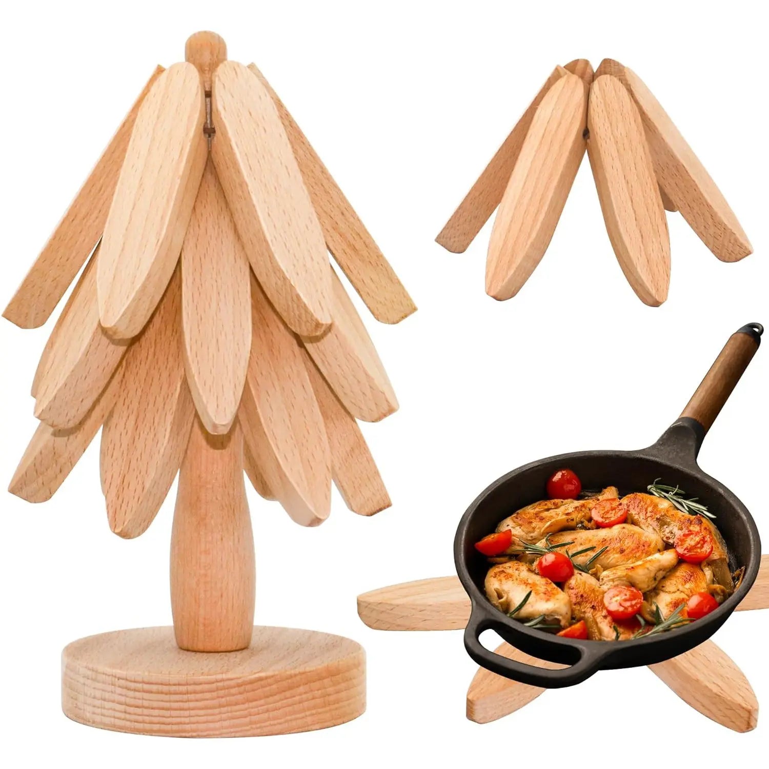 TreeGuard™ | Walnut coasters — stylish and effective protection for your furniture