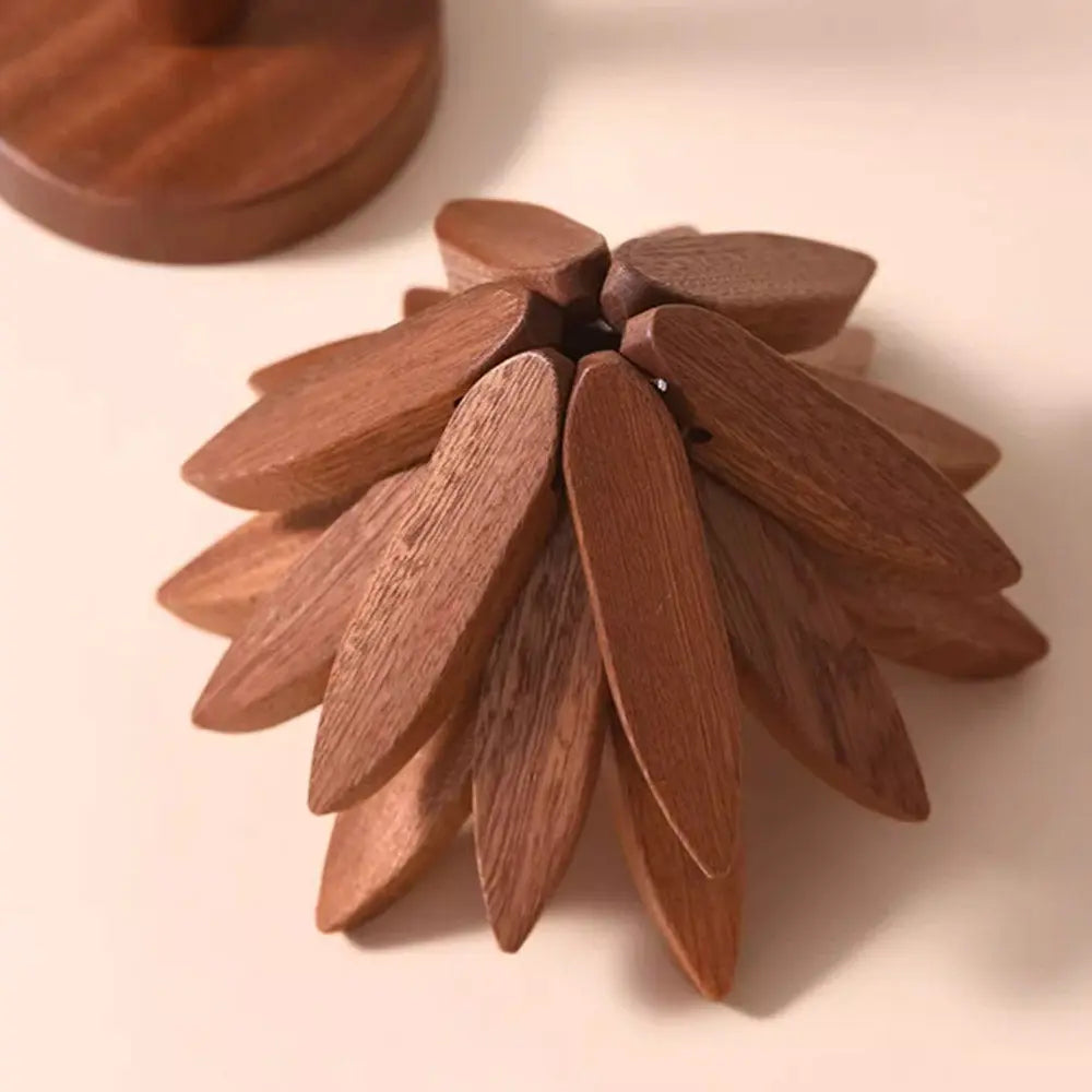 TreeGuard™ | Walnut coasters — stylish and effective protection for your furniture