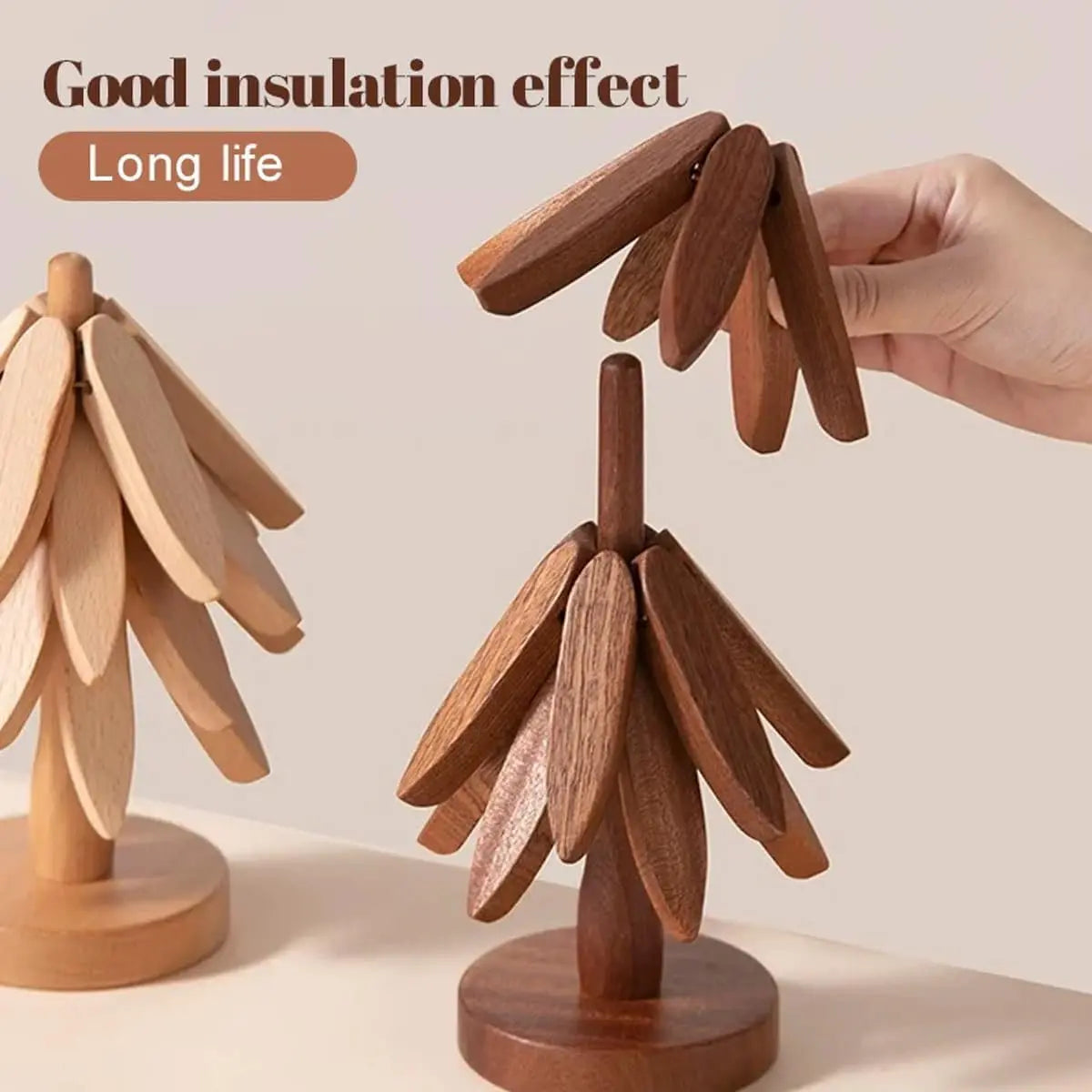 TreeGuard™ | Walnut coasters — stylish and effective protection for your furniture