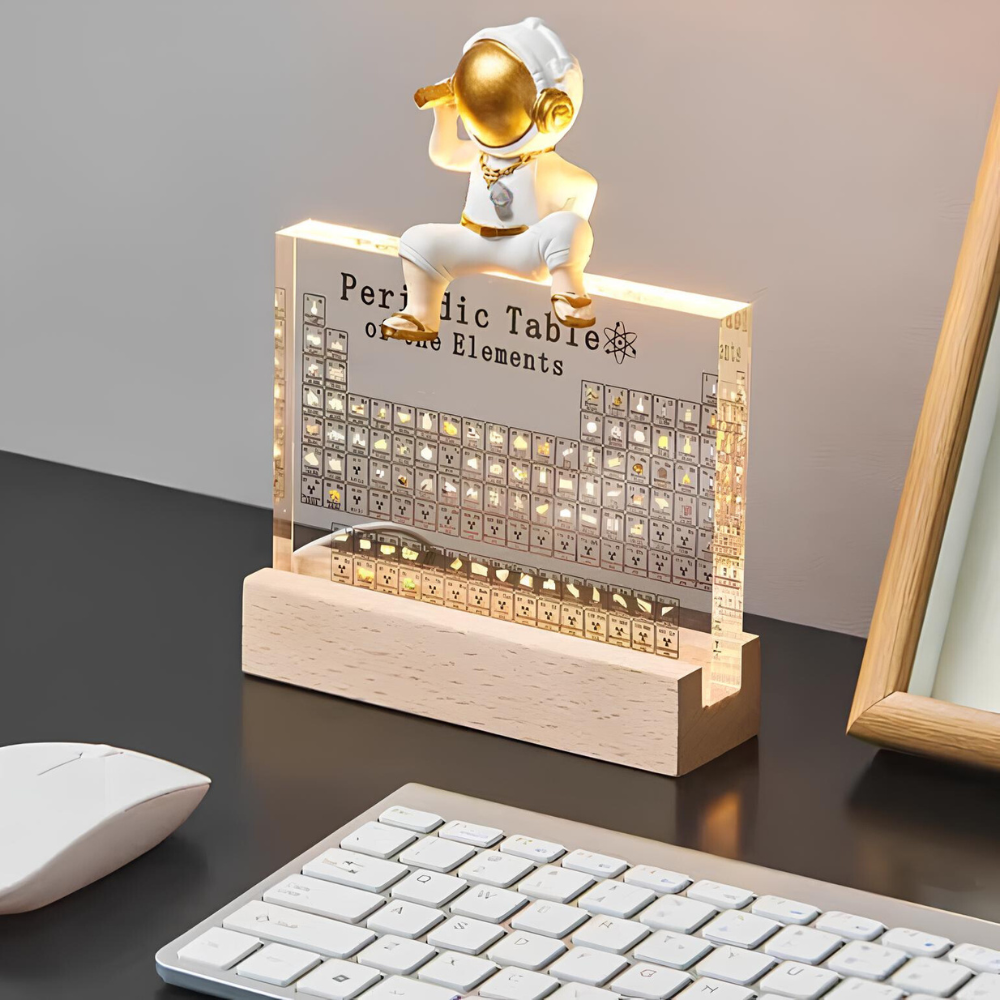 PeriodicElements™ | Illuminated periodic table with real elements