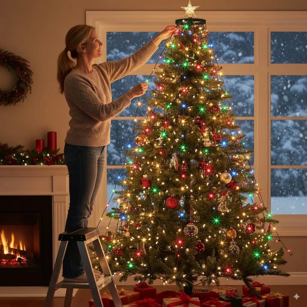 50% DISCOUNT | LedDeko™ | Lightning-fast Christmas tree for a festive, cozy atmosphere