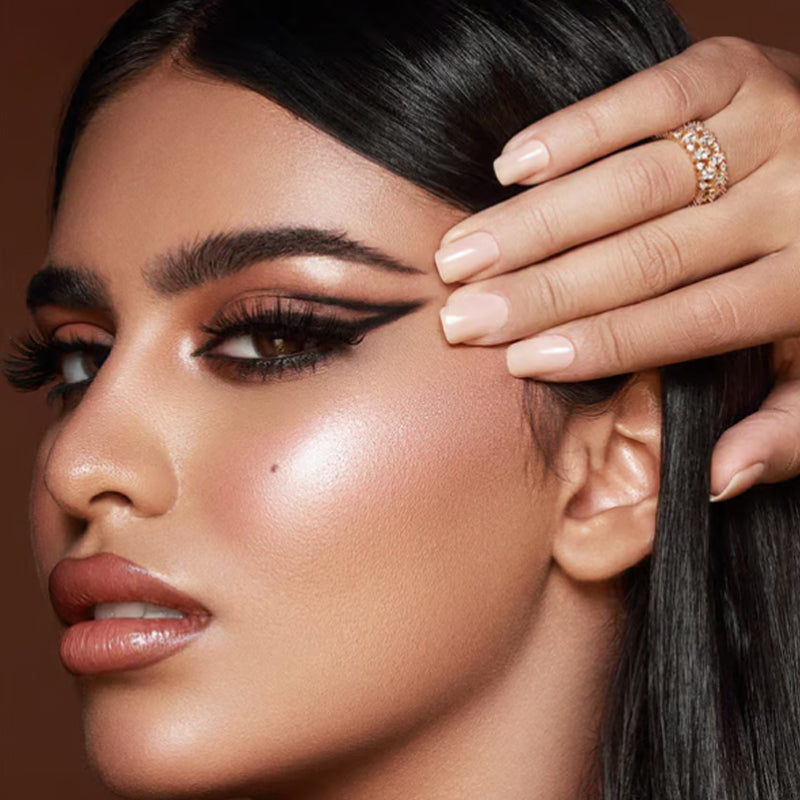 GlamGaze™ | 3-in-1 Eyeshadow, Eyeliner, and Eyelash Sticker Set for Instant Glam