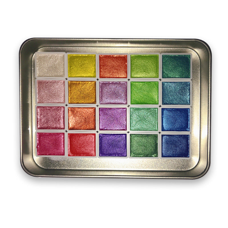 50% Discount | AcrylicPalet™ | Sparkling colours that bring watercolours to life (20 colours) [Last day discount].