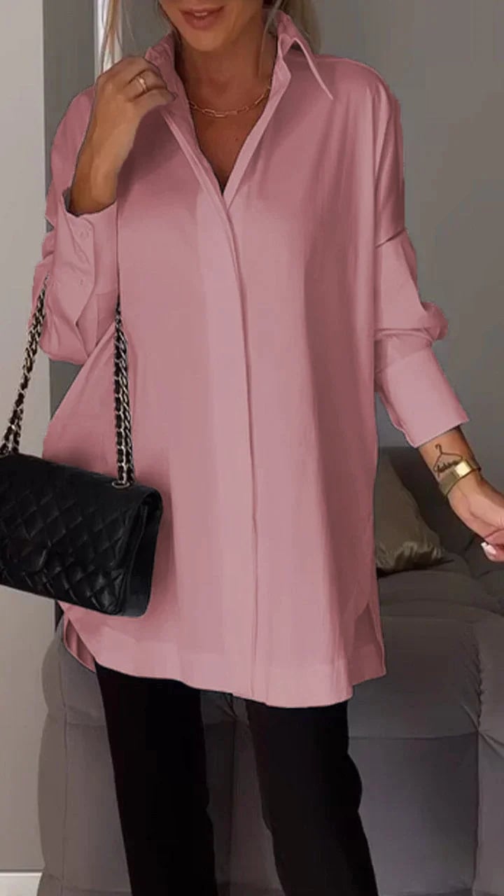 Hillary™ | Long polo blouse