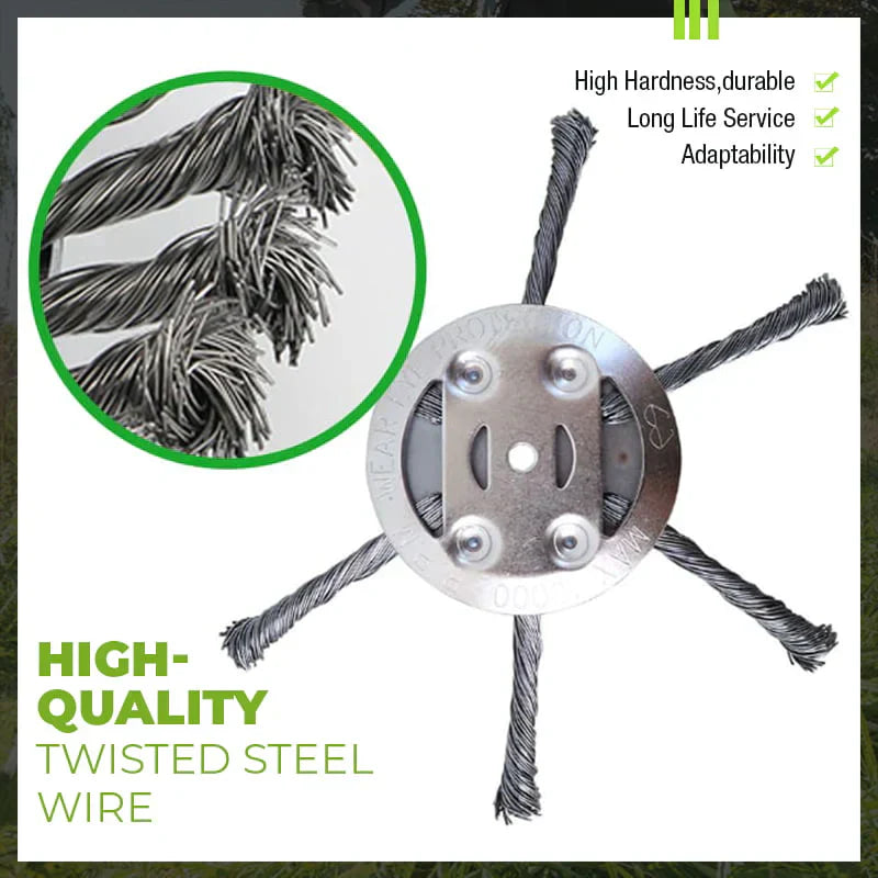 WeedRipper Pro™ | Steel Wire Grass Trimmer Head