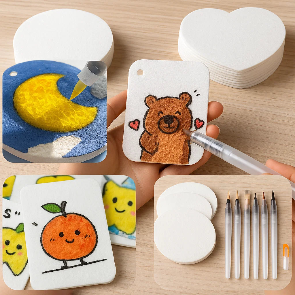 MagicPuff™ | Let your child create magical 3D art worlds with every brushstroke! (Set of 36 pieces)