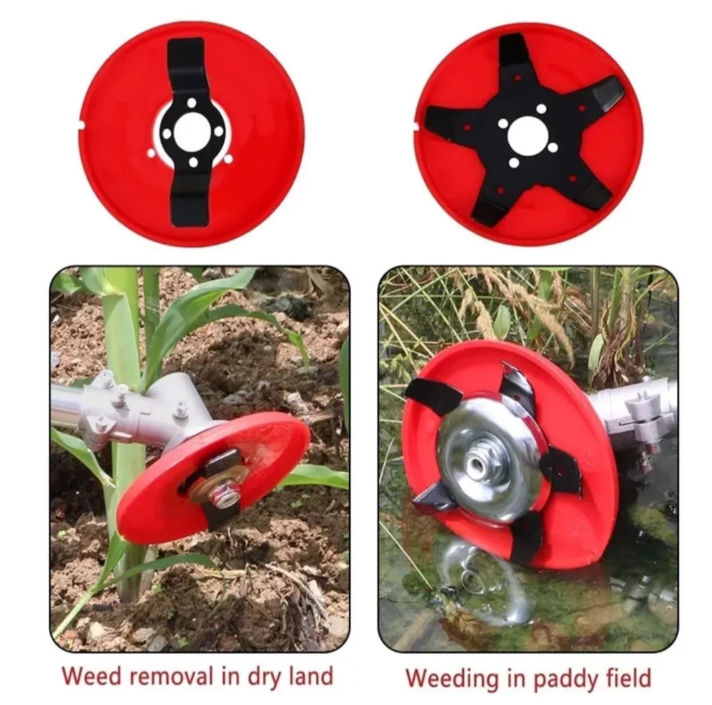 BladeGlide™ | Weed disc made of manganese steel | Efficient weed control for gardens and lawns