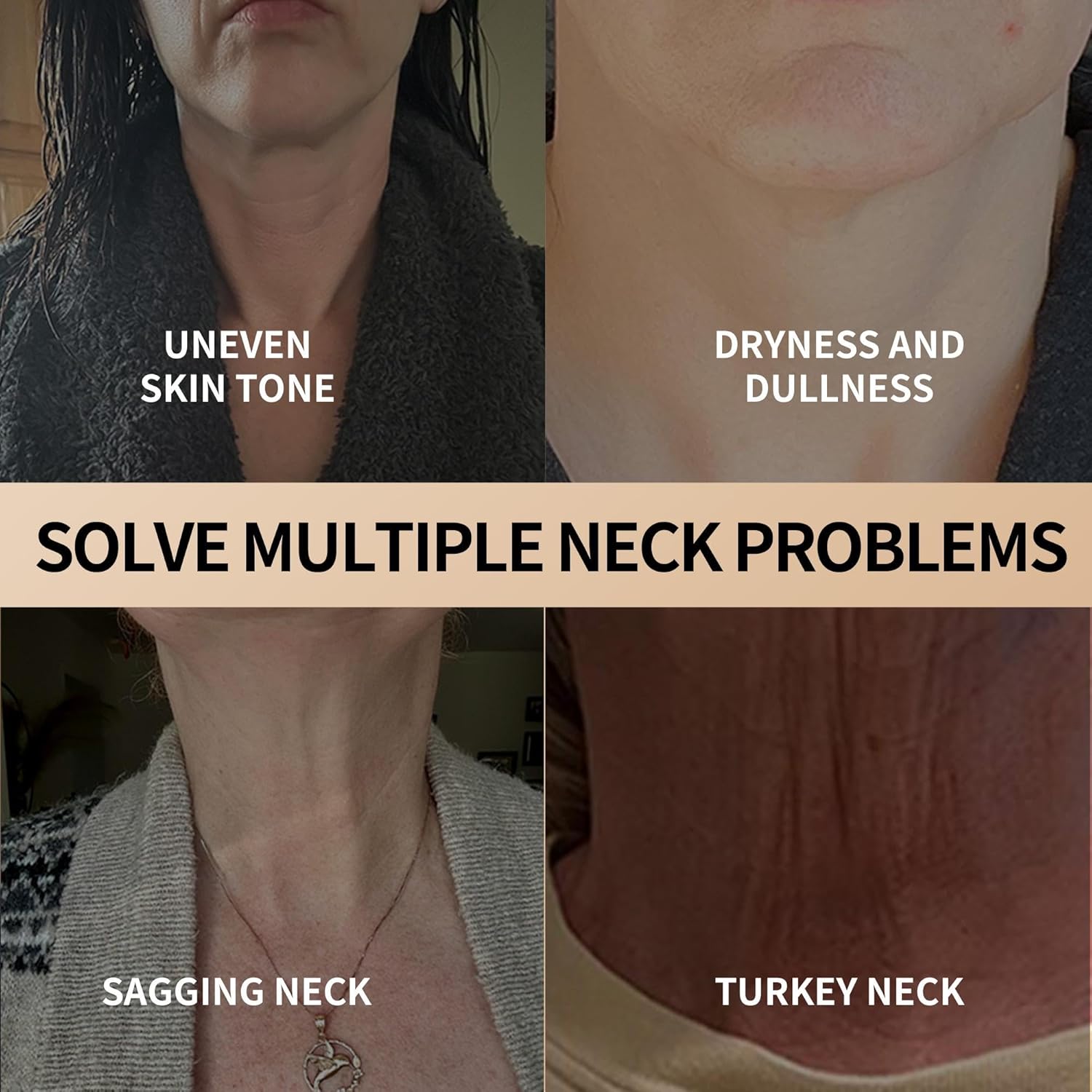 1+1 FREE | NeckLuxe™ | Discover a silky smooth, youthful neck that you'll love to touch