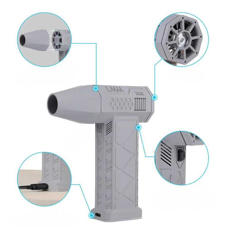 DustBlaster™ | Compact Leaf Blower – Powerful cleaning, anytime, anywhere