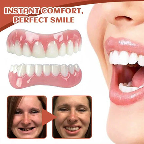 SecureSmile™ | Experience pain-free security with dentures all day long