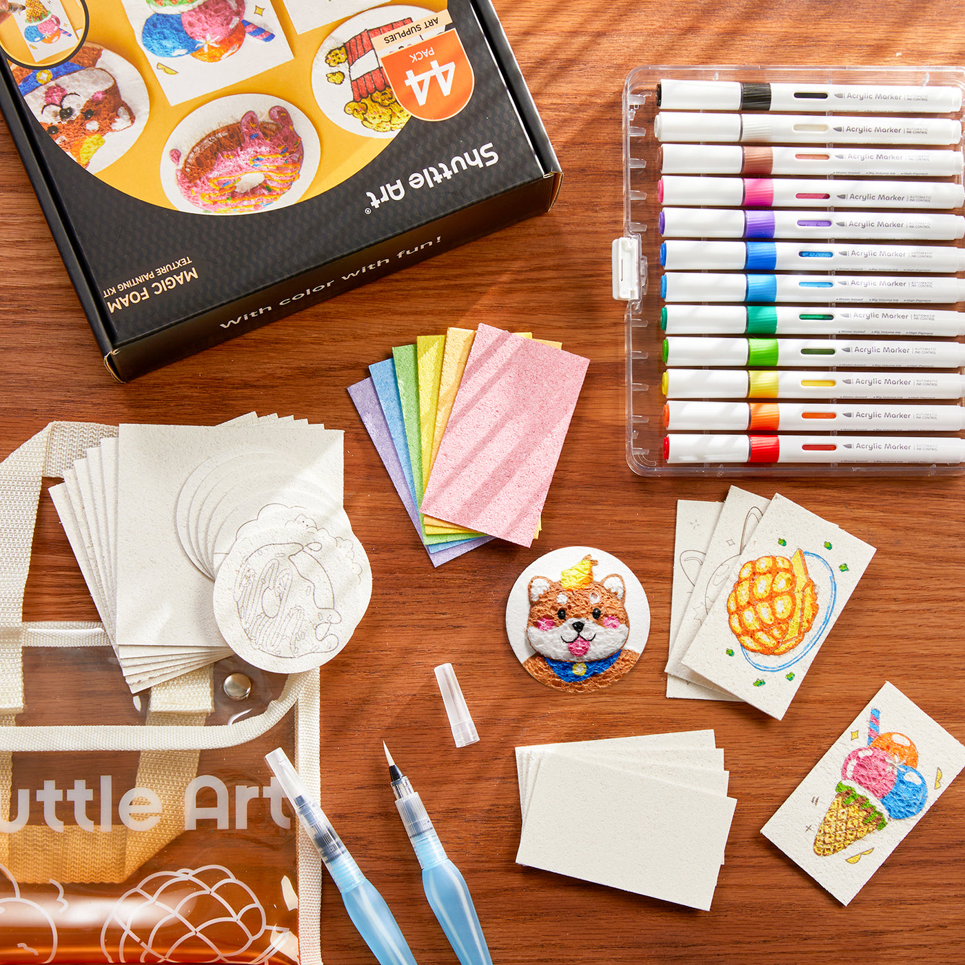 PuffMagic™ | Puff 3D painting set | Promotes creativity & concentration