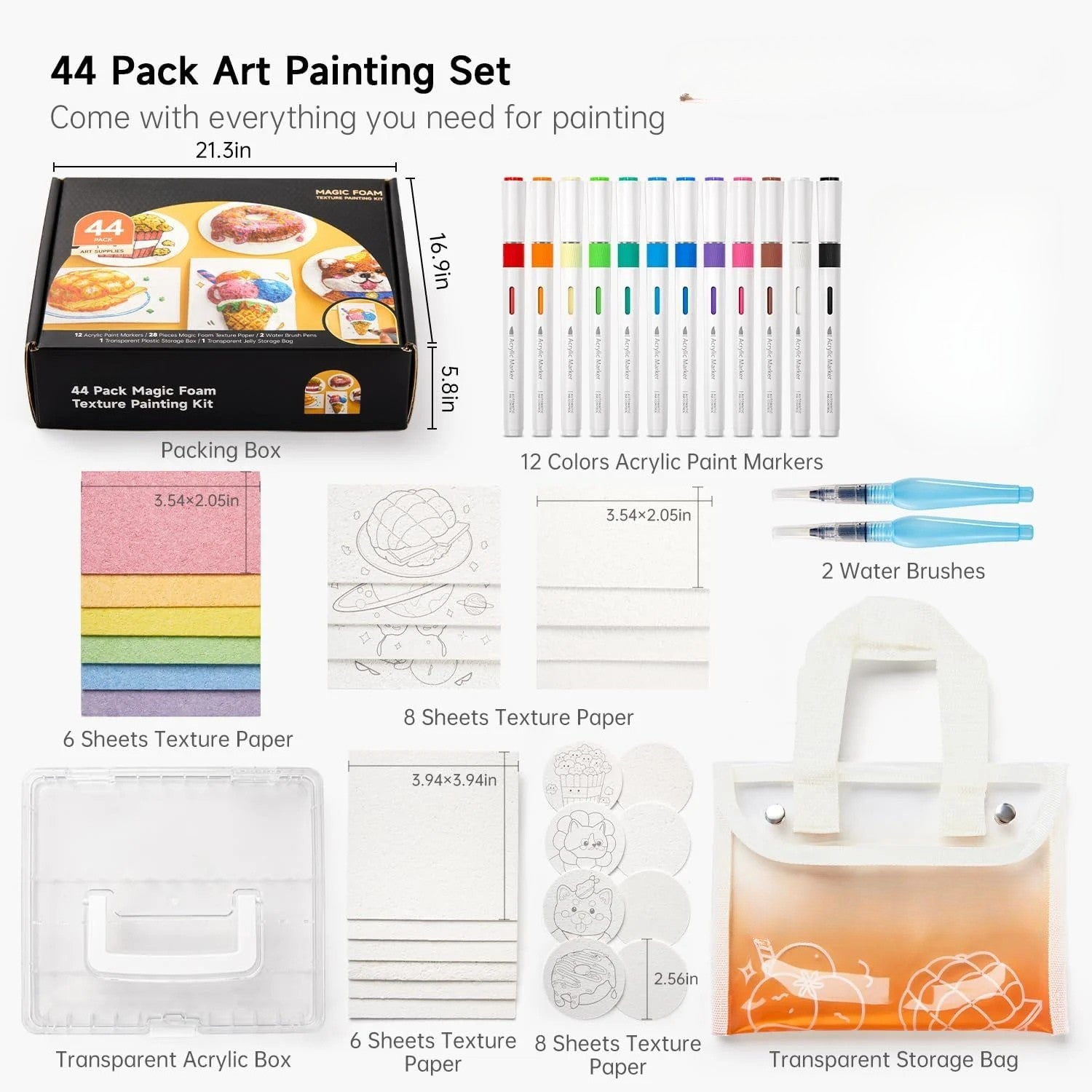 PuffMagic™ | Puff 3D painting set | Promotes creativity & concentration