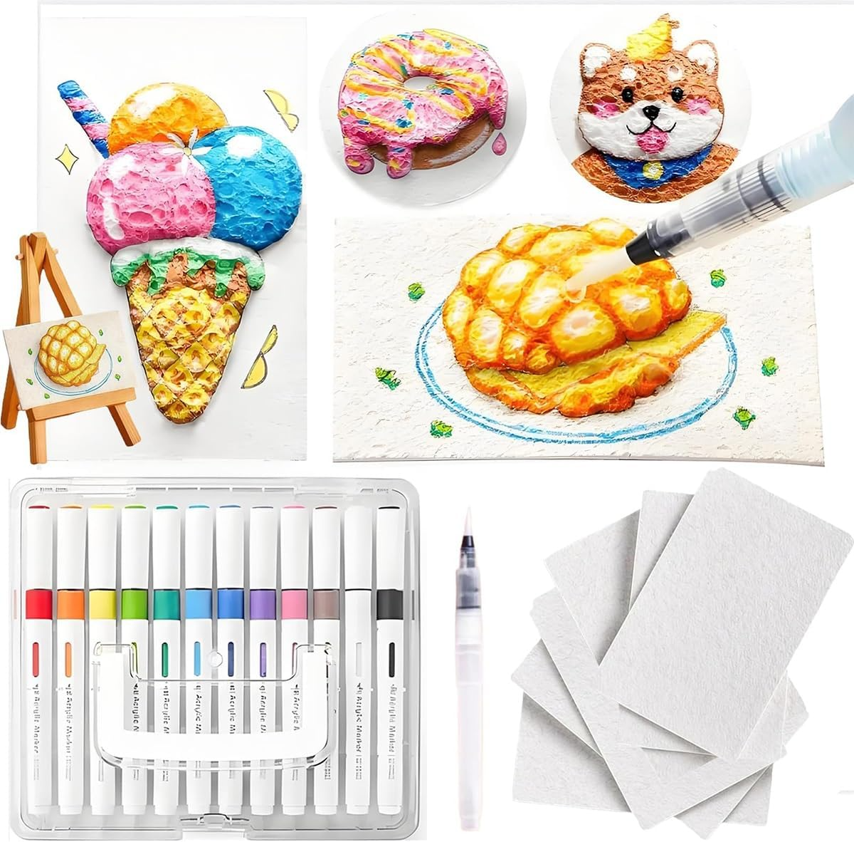 PuffMagic™ | Puff 3D painting set | Promotes creativity & concentration