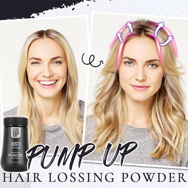 1+1 Free | HairPop™ | Volumizing hair powder | Strengthen. Lift. Style