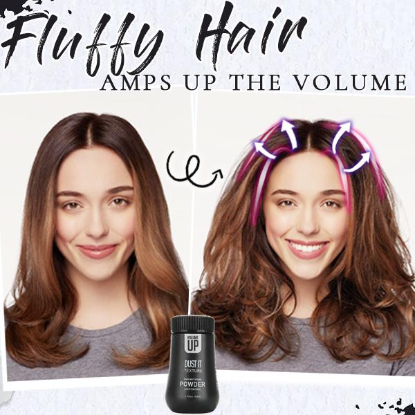 1+1 Free | HairPop™ | Volumizing hair powder | Strengthen. Lift. Style