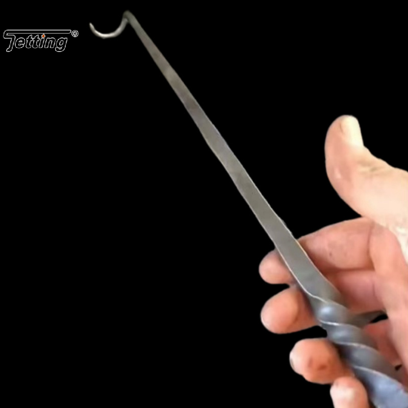 GrillGuard™ | Hand-forged barbecue turner - safe turning on the barbecue