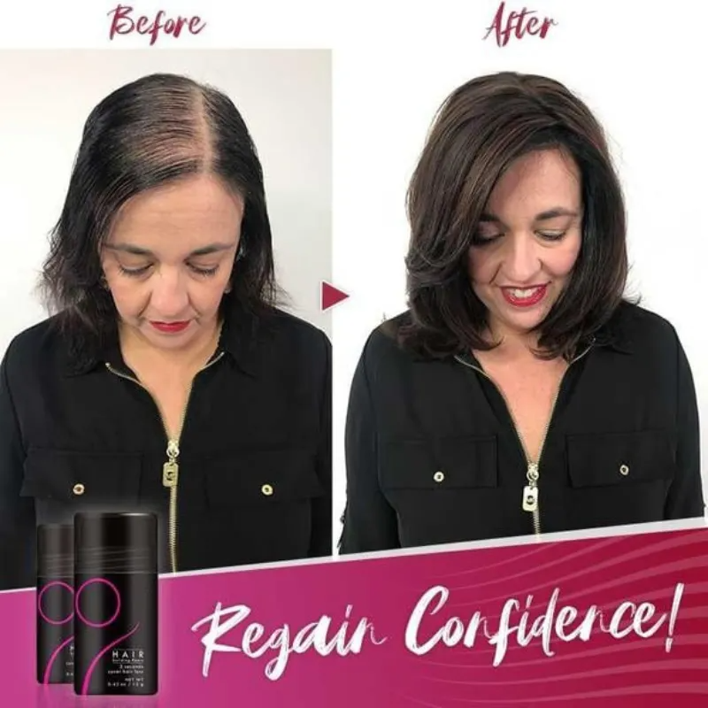 1+1 FREE | ThickLock™ | Powder – Instantly conceal thinning hair and enjoy natural fullness