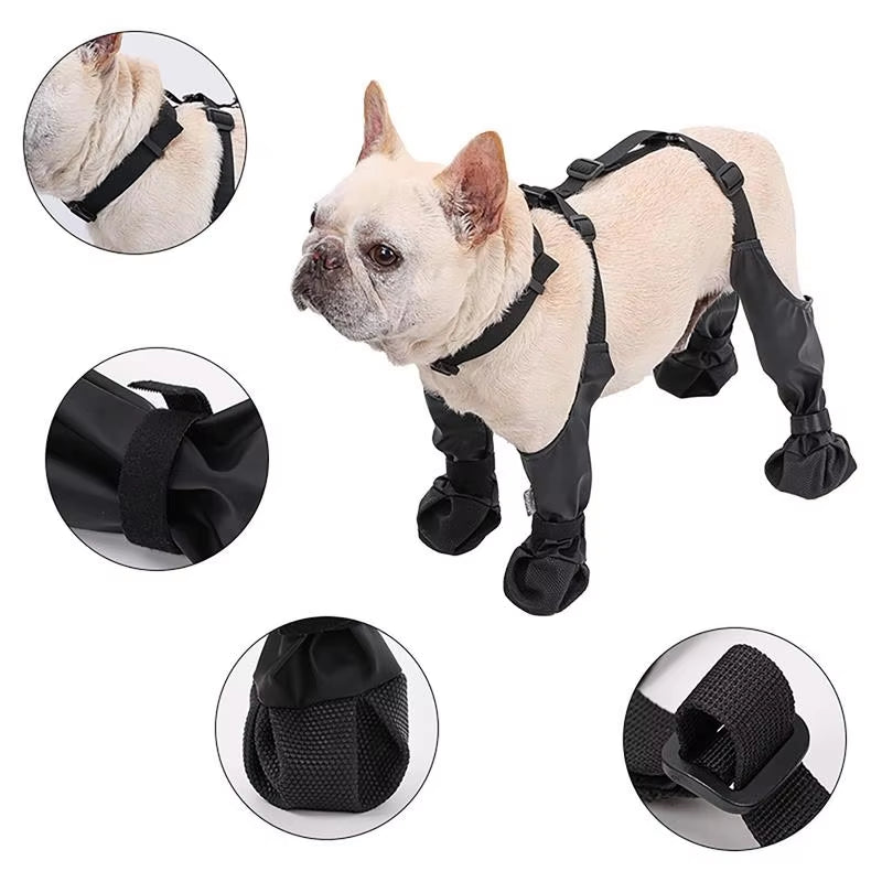 PawGrip™ | Waterproof dog boots with rubber soles
