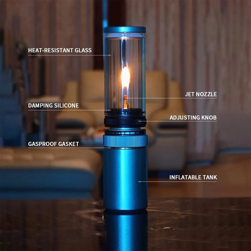 BlazeGlow™ | Stylish flame lamp for on the go