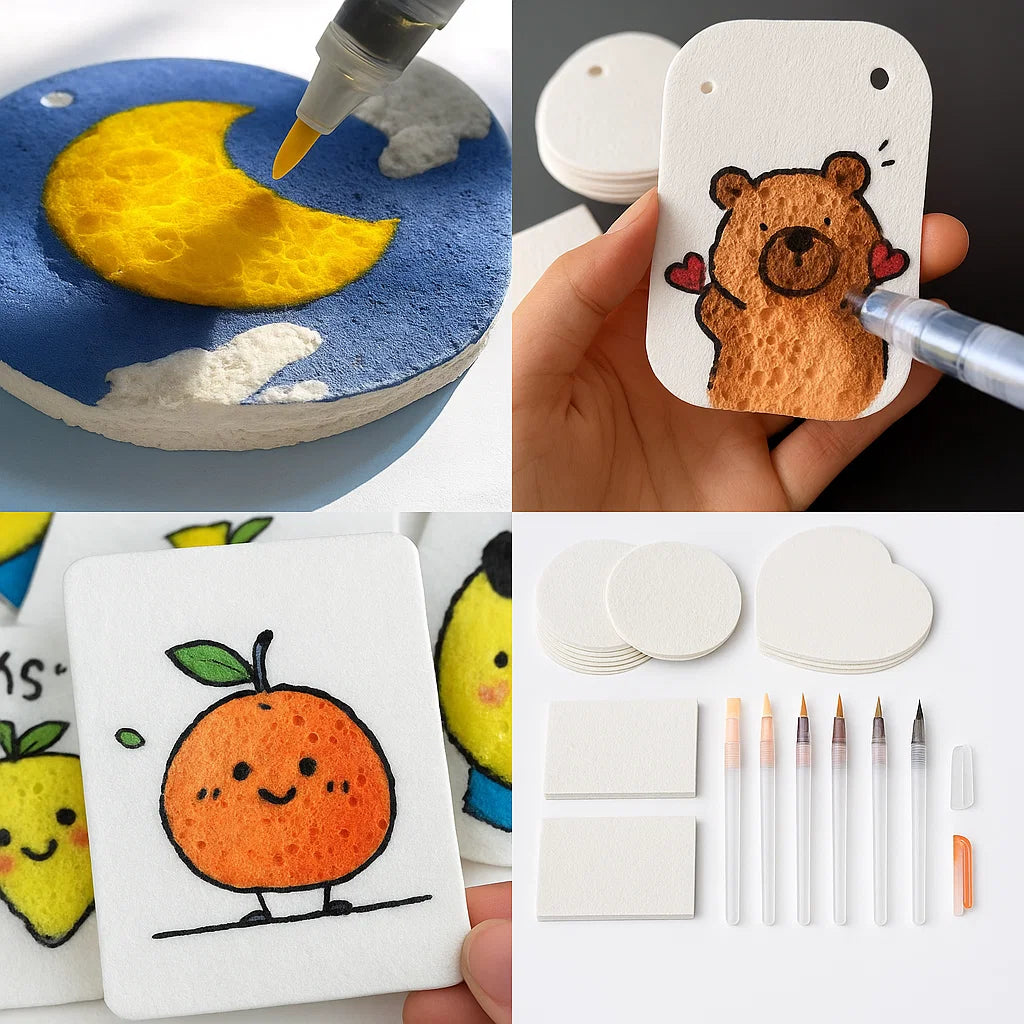 MagicPuff™ | Let your child create magical 3D art worlds with every brushstroke! (Set of 36 pieces)