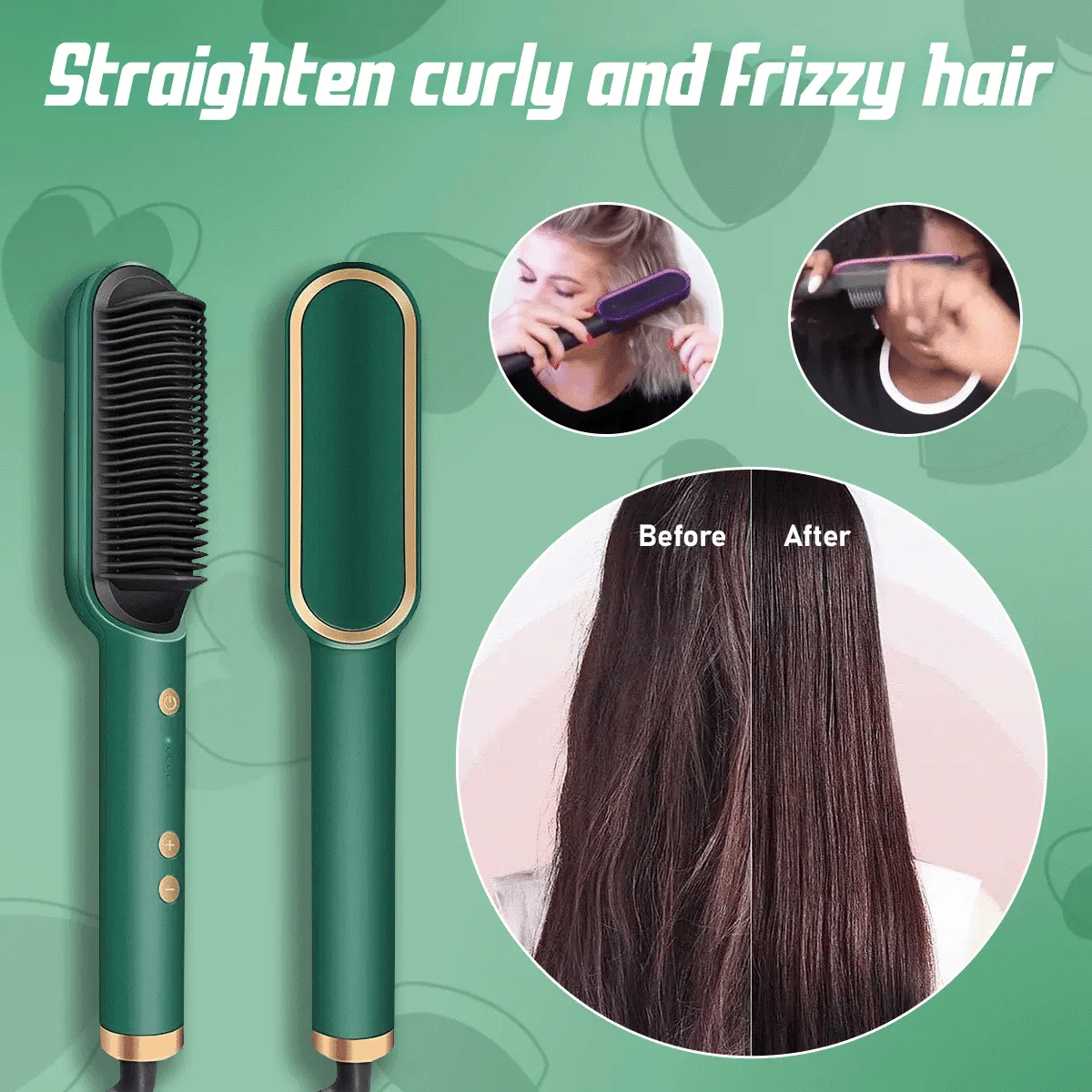 LuminaLiss™ | Transforms unruly hair into silky smooth perfection in just 2 minutes