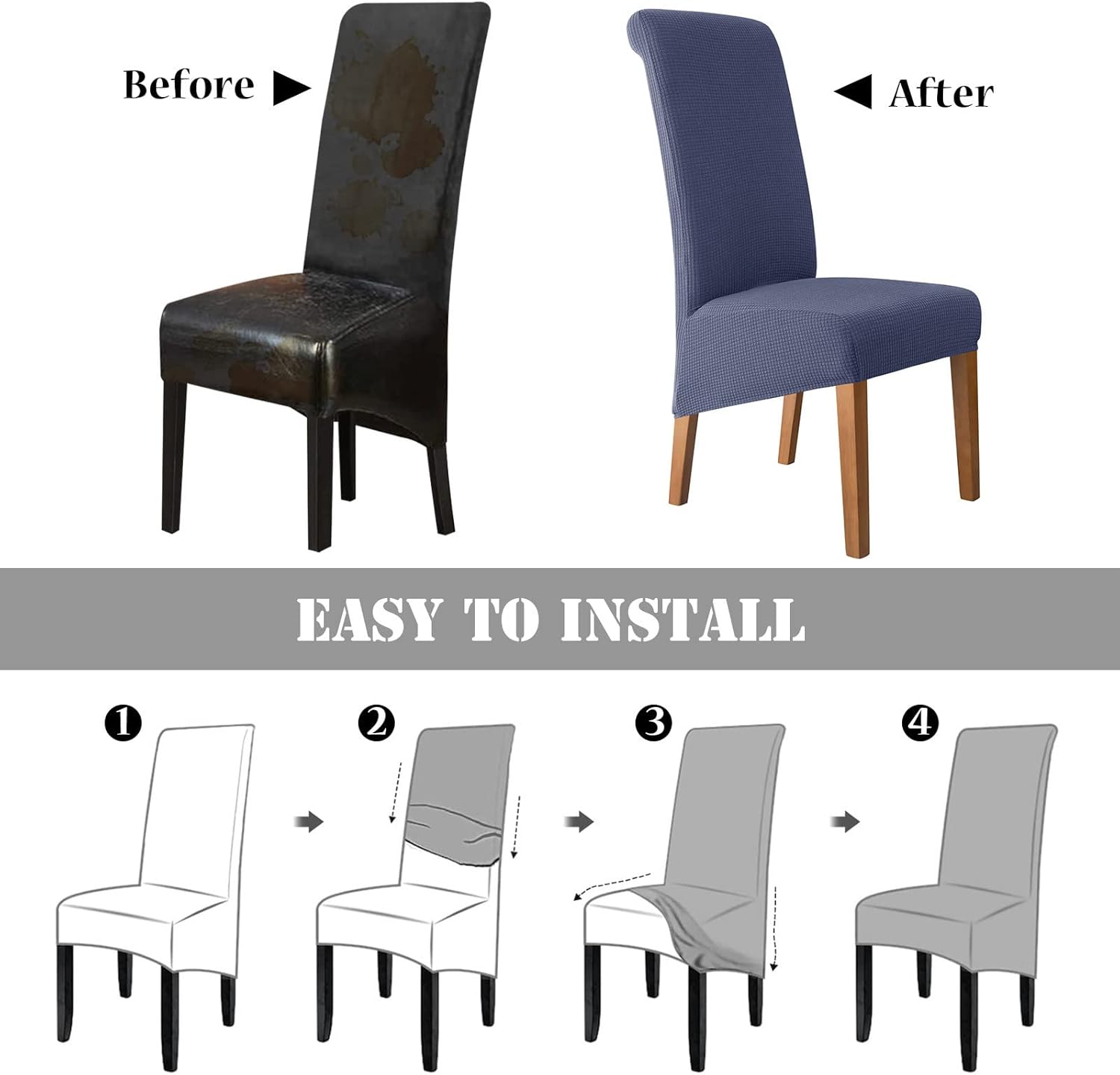 3+3 FREE | ChairLuxe™ | Restore your chairs to like-new condition!