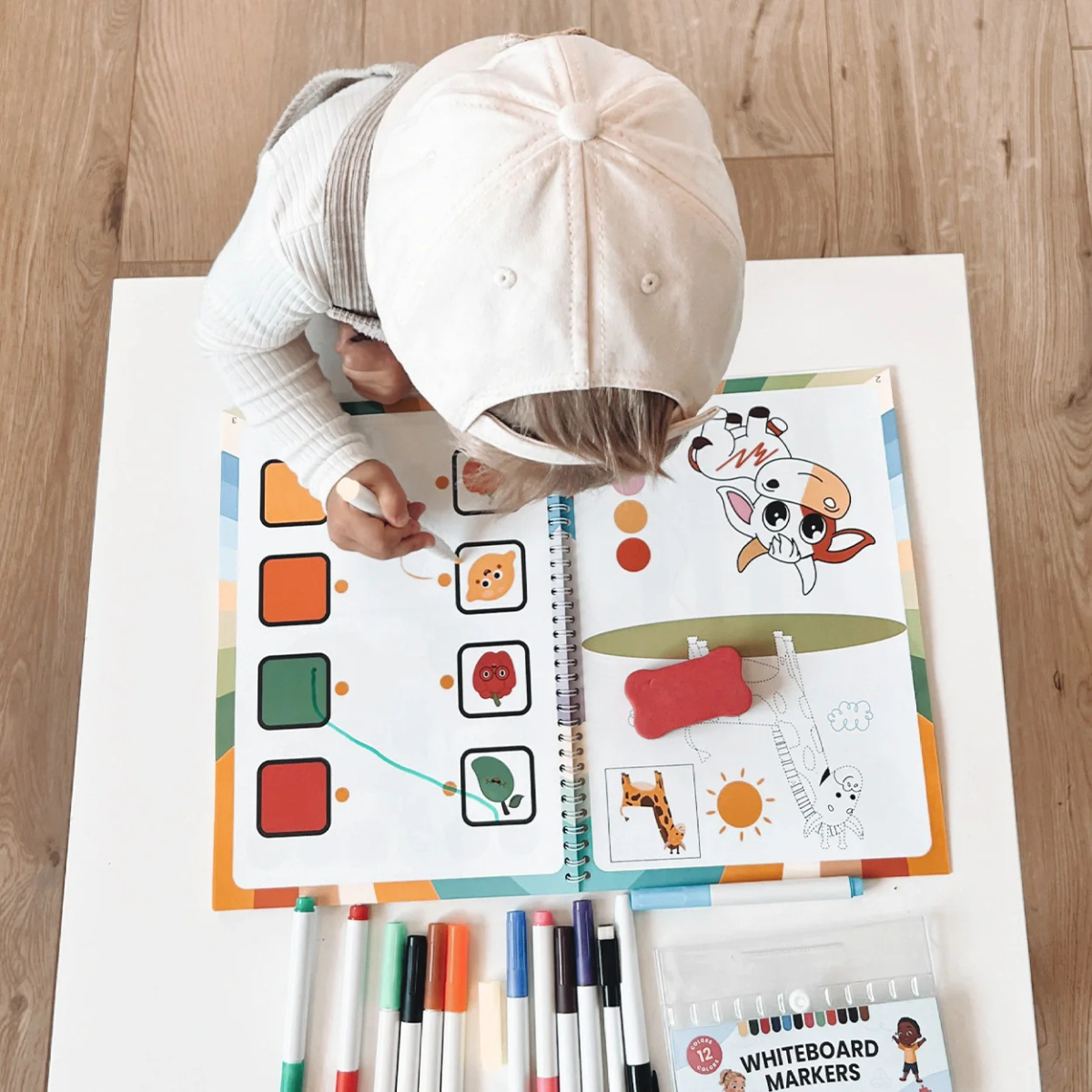 ColorWhiz™ | Workbook – Ignite your child's imagination and improve brain performance on every fun page