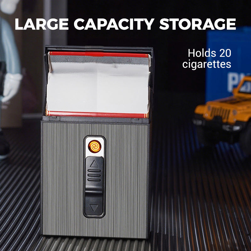 50% DISCOUNT | IgnisCase™ |The stylish cigarette case with a built-in, windproof USB lighter